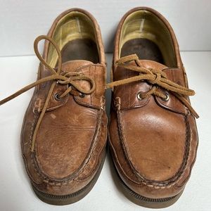 Mens Mephisto “classic”  boat shoes, size 10